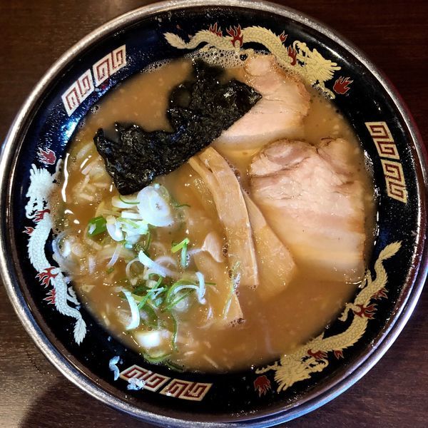 「こってりとんこつ (680円)」@風来軒都城の写真