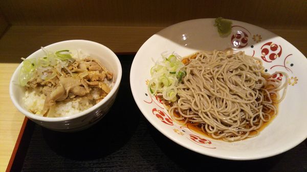 「ミニ豚丼セット」@いろり庵きらく 南浦和店の写真