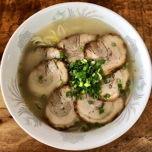 「チャーシューめん 中 (750円)」@ラーメン秀の写真