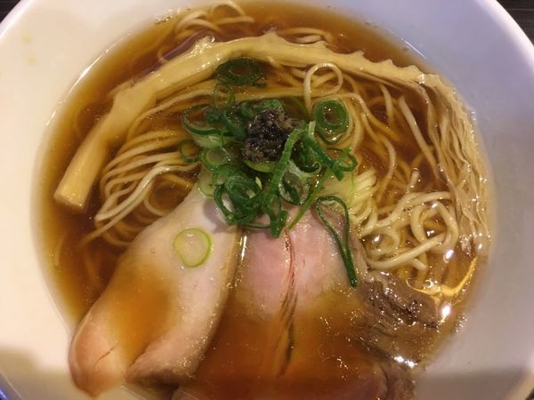 「煮干トリュフそば 850円」@志奈そば 田なかの写真