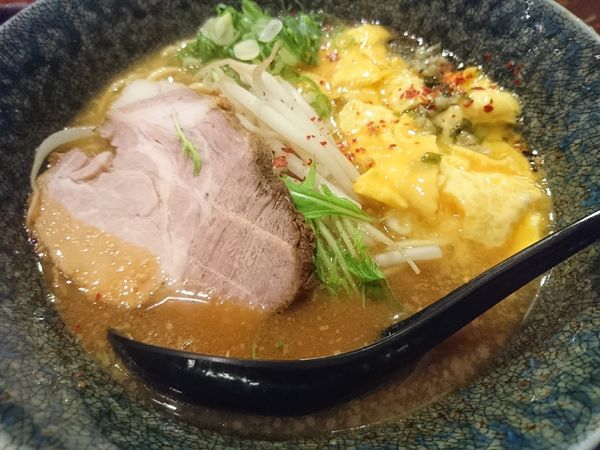 「元気の出る味噌ラーメン」@ラーメン札幌一粒庵の写真