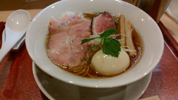 「鴨ラーメン」@燃えよ麺助の写真