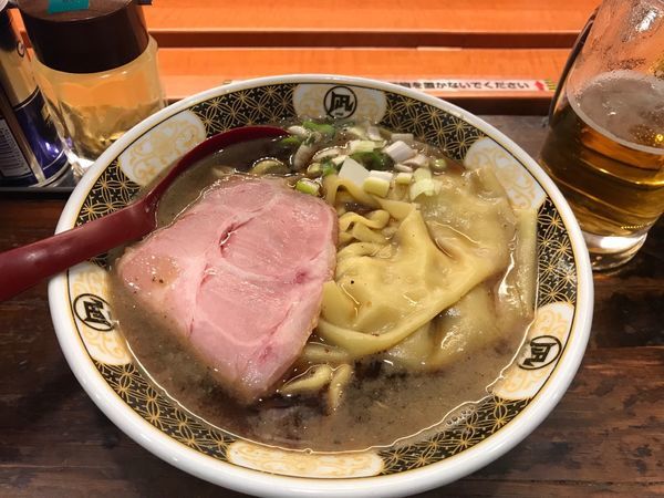 「煮干ラーメン」@ラーメン凪 大宮店の写真
