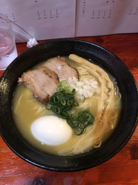 「味玉濃厚鶏ソバ  塩」@麺 Collekiyo'の写真