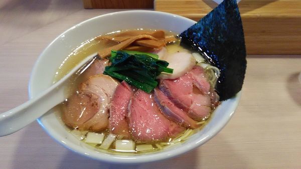 「塩中華そば　+　チャーシュー」@中華ソバ ちゃるめの写真