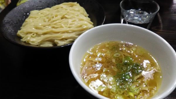 「塩つけ麺　大盛」@町田汁場 しおらーめん進化 中山店の写真