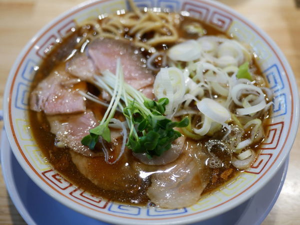 「サバ醤油そば」@サバ6製麺所 阪急梅田店の写真