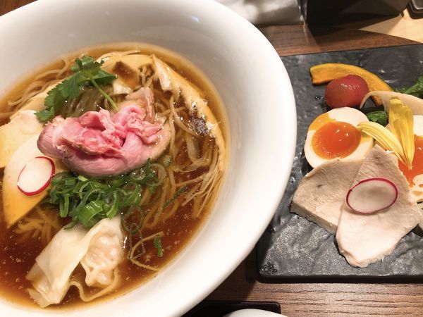 「特製鶏 SOBA ¥1280」@銀座 篝 本店の写真