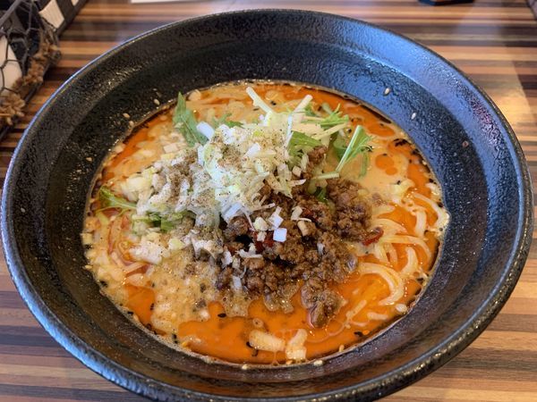 「担々麺（辛３）」@Chinese Dining 胡食 ~kokuu~の写真