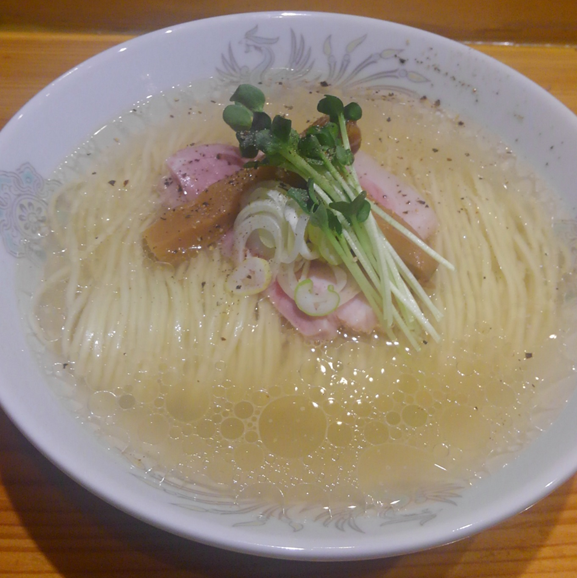 「塩そば」@麺屋 坂本01の写真