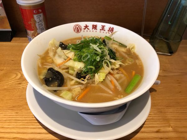 「北の味噌ラーメン 690円」@大阪王将 青梅店の写真