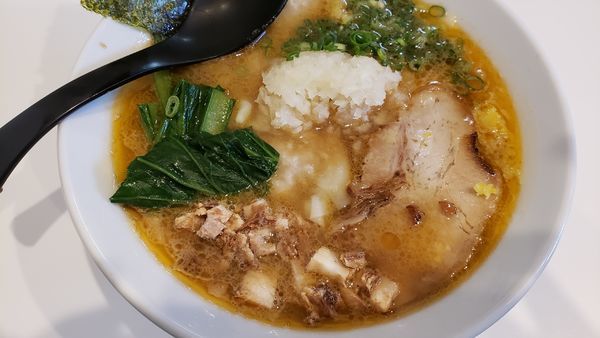 「ワンタン海老そば」@海老・特濃煮干そば まるはの写真