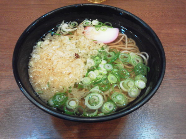 「かけそば 340円」@めん処 吉備の写真