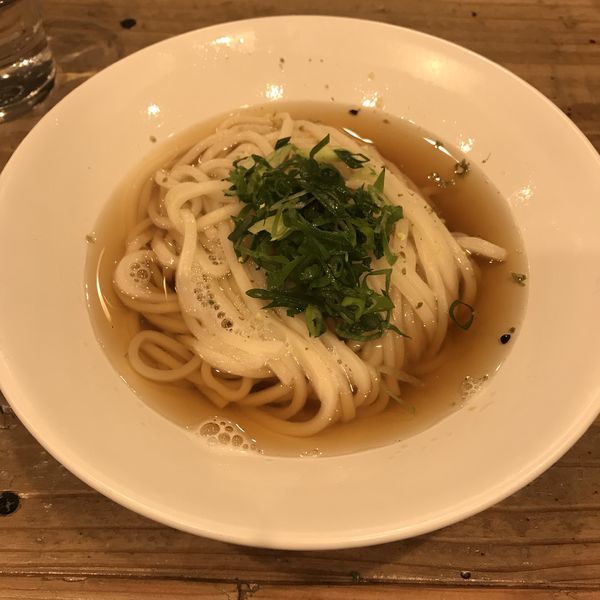 「塩煮干しうどん（￥490）」@麺屋 坂本01の写真