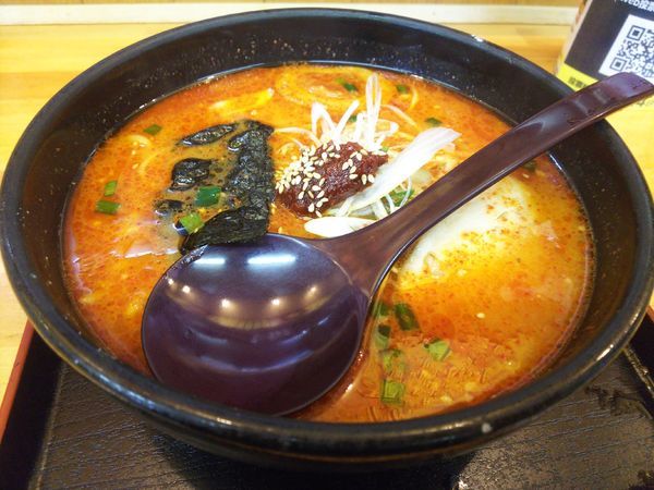 「辛しみそ750円(５倍100円)」@こだわり麺家 谷津亭の写真