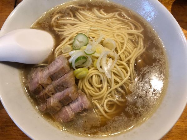 「比内鶏肉そば 850円 中盛り」@自家製麺 伊藤の写真
