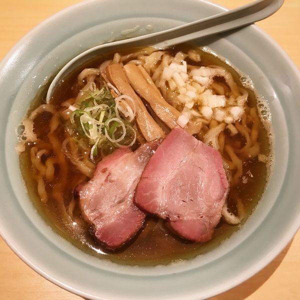 「中華そば（醤油）」@中華そば 麦萬の写真