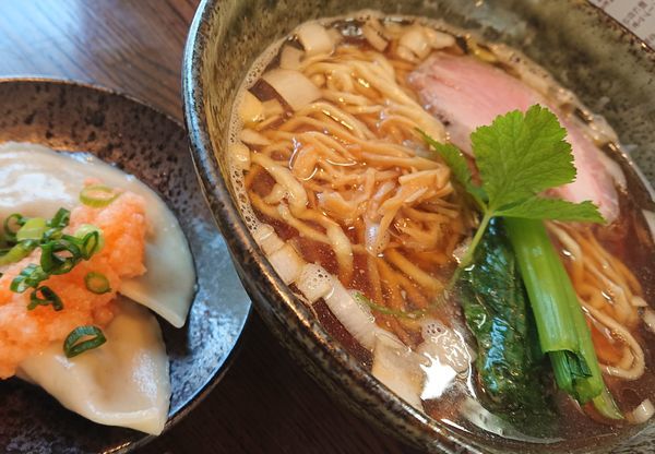 「煮干醤油拉麺」@拉麺 阿吽の写真