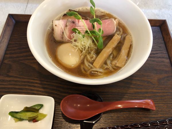 「むぎえもん中華そば」@中華そば 麦右衛門の写真