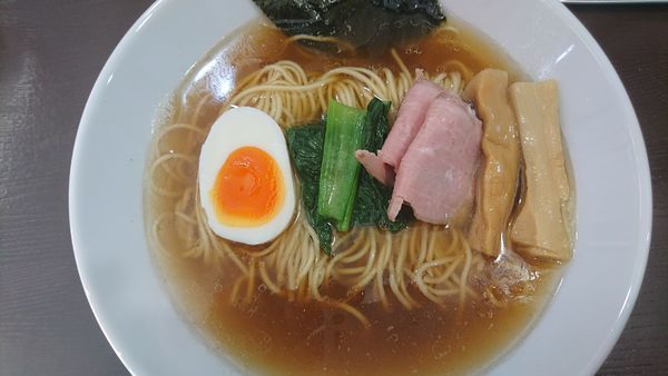 「中華そば醤油・並」@中華そば うお青の写真