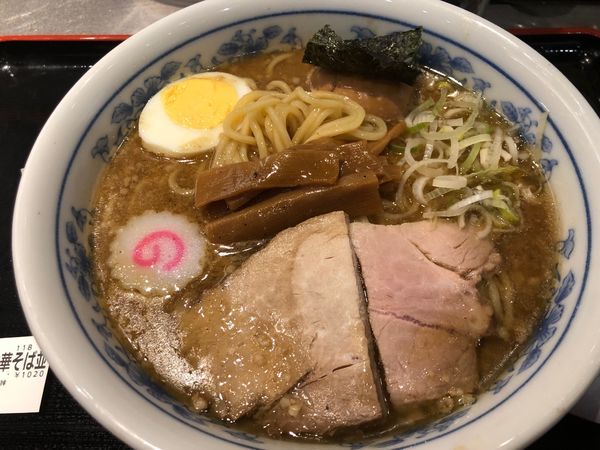 「味玉中華そば1020円」@松戸富田麺絆の写真
