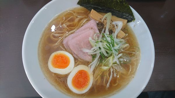 「中華そば鯖とうるめ 醤油」@中華そば うお青の写真