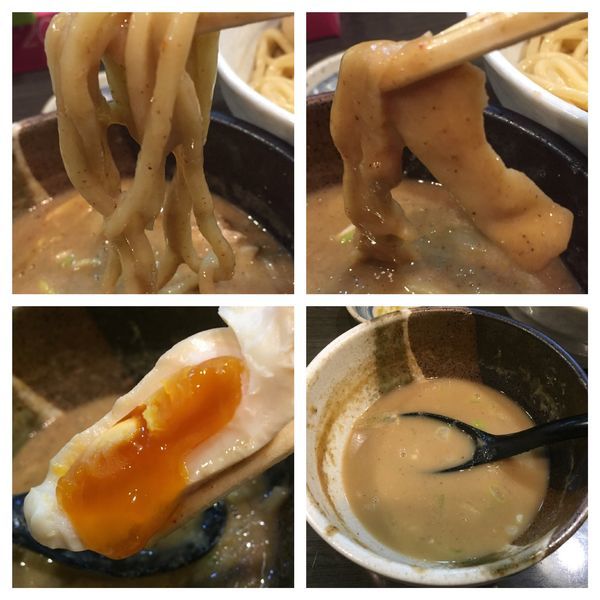 「濃厚塩つけ麺(中)＋味玉＋無料トッピングゆずこしょう」@つけ麺 陽の写真