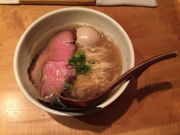 「味玉そば」@中華蕎麦 蘭鋳の写真