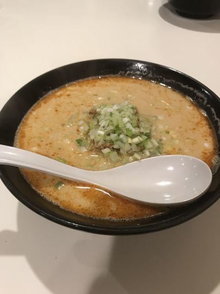 「担々麺 並 プラス そぼろ丼セット」@神担 -GODTAN-の写真