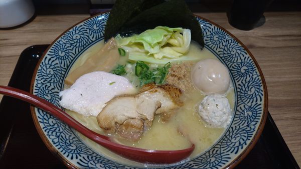 「特製濃熟鶏そば」@鶏そば かぐら屋の写真