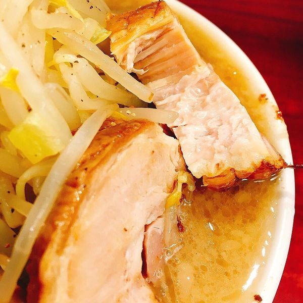 「ラーメン小、ヤサイマシ、玉子」@麺 五六の写真