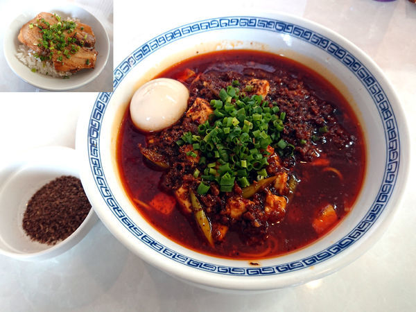「限定 麻婆麺＋炙りチャーシュー丼」@中華蕎麦 一無庵の写真
