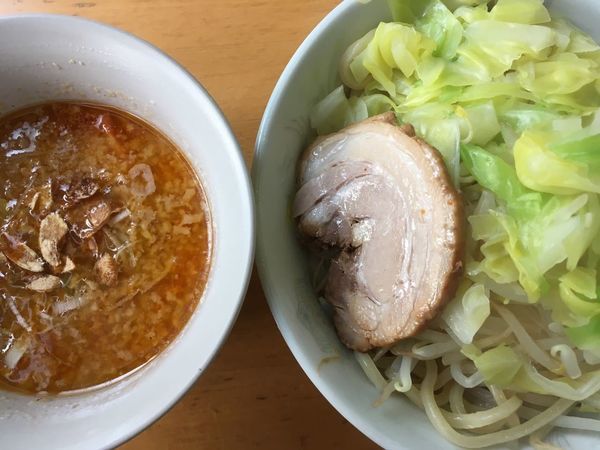「【限定】背脂味噌つけ麺 900円」@ひかり食堂の写真
