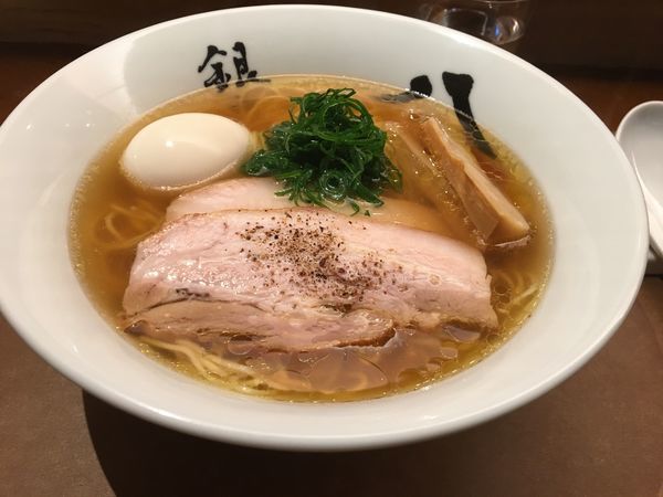 「特製中華そば」@中華そば 銀座 八五の写真