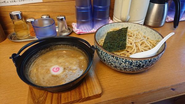 「濃厚つけ麺(大盛り)」@つけめん処 あすなろ食堂の写真
