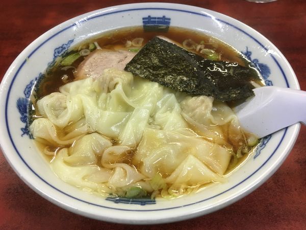 「わんたんめん」@白河中華そばの写真