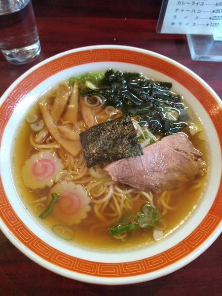 「ラーメン 380円 チャーハン 500円」@中華たわらやの写真