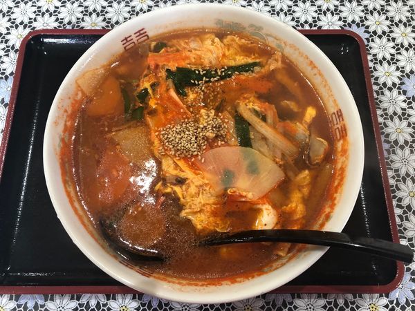 「カルビらーめん  3辛」@ラーメン貴族の写真