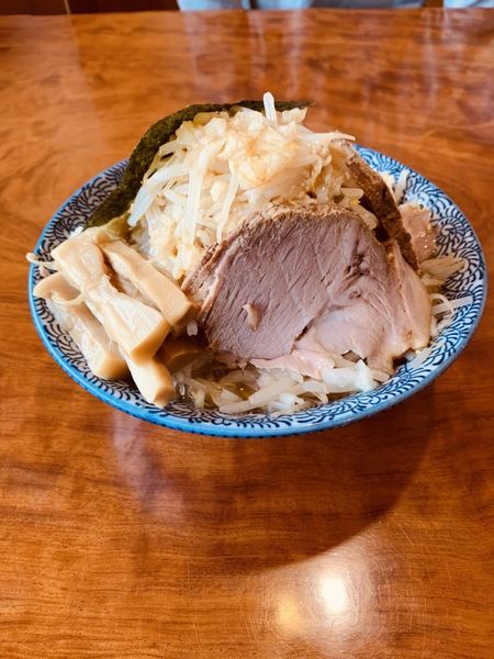 「虎二郎  野菜増し トッピングメンマ」@らーめん・つけめん 虎心の写真