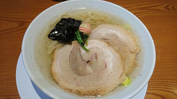 「らぁめん(塩) 750円」@らぁめん 生姜は文化。の写真