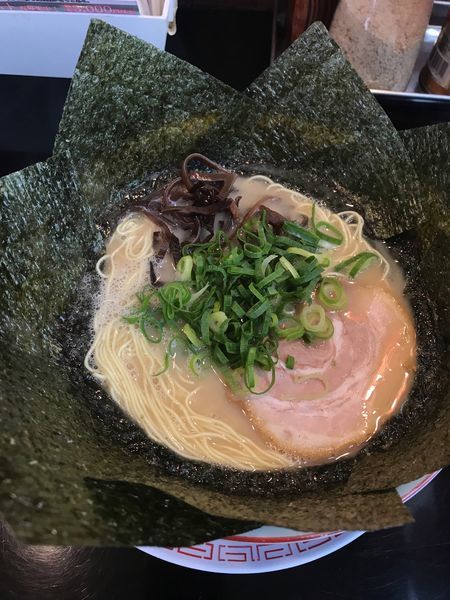 「のりラーメン」@博多長浜らーめん 六角堂 淵野辺本店の写真