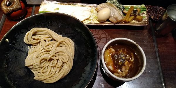 「特製つけ麺」@つけ麺 繁田の写真