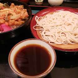 満腹天丼セット