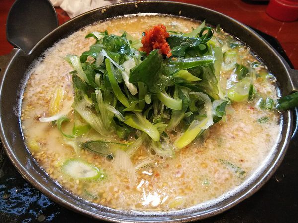 「【限定】タケヤ信州味噌らーめん　並盛り」@麺屋 蔵人 茅野本店の写真