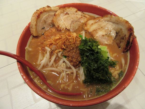 「伊勢味噌炙りチャーシュー麺（１２０９円）」@みそ屋 田所商店 WBG店の写真