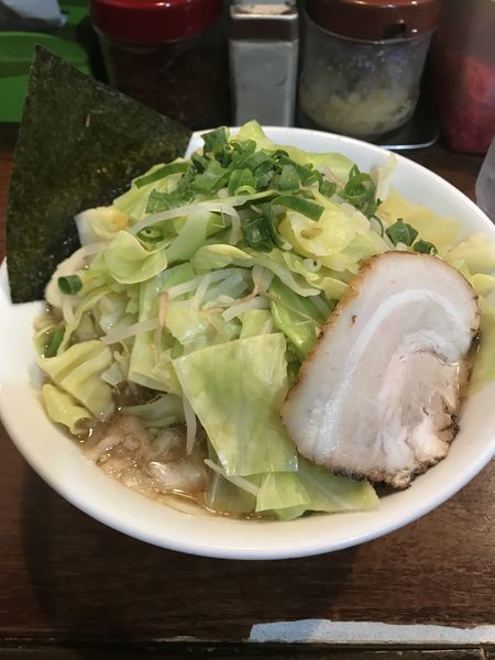 「スタミナとんこつらーめん、サービス大盛り」@大手町ラーメンの写真