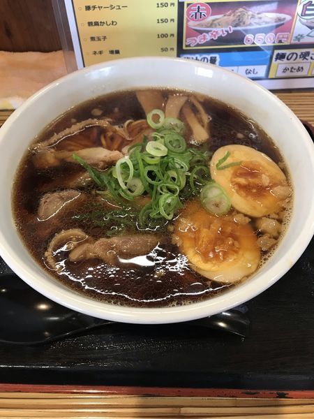 「中華そば（親鳥）+味玉」@中華そば 龍の写真