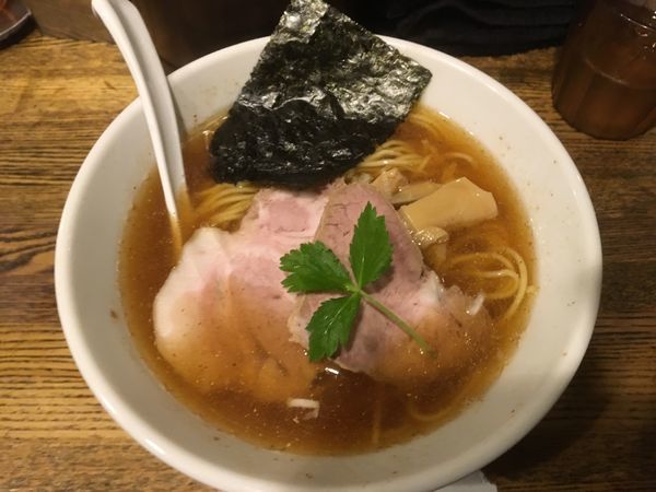 「平子煮干そば」@新橋 纏の写真