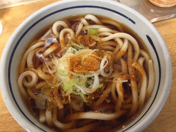 「かけうどん¥250」@駅そば大宮の写真