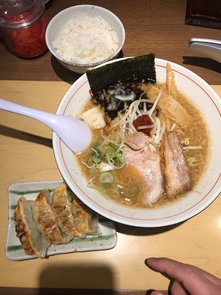 「濃 850円 + ランチセット 100円」@野方ホープ 中野店の写真